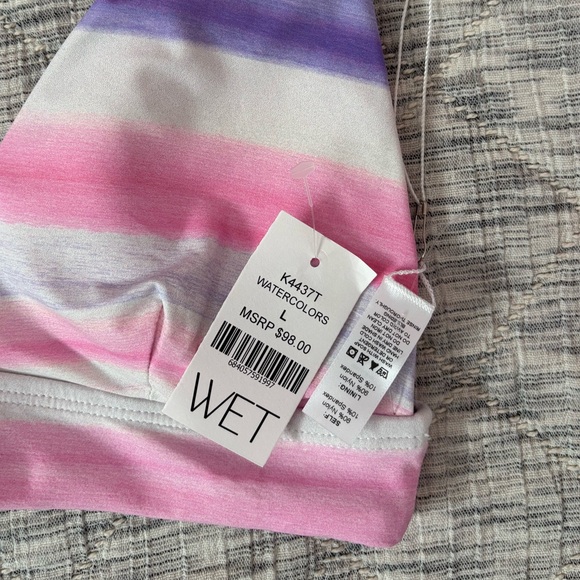 WET Bikini Top Sz Large NWT | Wet Bikini | Bikini Top | Swim Top Sz Large NEW - - Picture 5 of 6